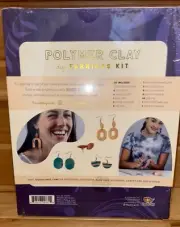Polymer Clay Earring Making Kit, Jewelry Making Gift Set