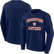 Outerstuff MLB Kids Youth 8-20 Official City Headline Arch Logo Fleece Lined Crewneck Sweatshirt