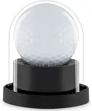Balldome Hole in One Golf Ball Display Case ONLY, Single Golf Ball Holder, UV and Dust Protection