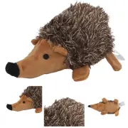 Hedgehog Shape Dog Squeaky Toys Super Soft Plush Bite Resistant Interactive