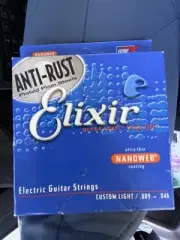 Elixir Strings 19002 Optiweb Electric Guitar Strings -.009-.042 Super Light