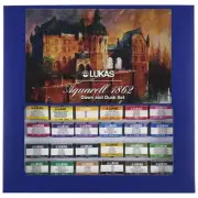 Lukas Aquarell 1862 Watercolor Paint - [Dusk & Dawn - Set of 24]
