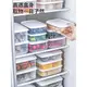 保鮮盒食品級冷凍專用日本可微波防潮密封整理盒子凍肉冰箱收納盒