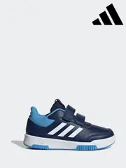 Adidas Blue/White Hook and Loop Tensaur Sport Trainers (N17133) | $65