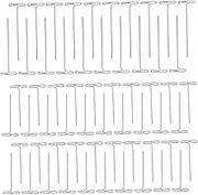 GARIOUANS 150pcs Pins Set for Wig Making Stainless Steel T Pins with Plastic Storage Box for Sewing Blocking Knitting and Craft Projects