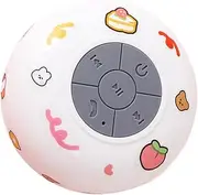 MERRYHAPY 1pc Portable Mini Wireless Loudspeaker Shower Speaker with Suction Cup Compact and Durable Sound Equipment for Bathroom and Outdoor Use