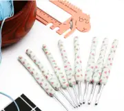 8 PCS Set Crochet Hook Needles Knit Yarn Weave Craft Knitting Needle Ergonomic
