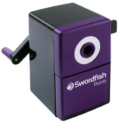 Swordfish Pointi 8mm Desktop Manual Pencil Sharpener Ref 40235