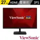 【ViewSonic 優派】VA2732-MH-100HZ 27型 IPS 100Hz 護眼電腦螢幕(內建喇叭/1ms)