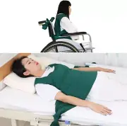 Vest Restraint Suit for Bed or Wheelchair, Medical Strap, Adjustable Large