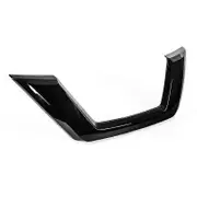 U Center Grid Front Grille Trim Molding Outer Decor Frame Strip Replacement Fit For Nissan X-Trail XTrail T32/Rogue 2017-2020 Glossy Black