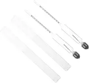 PLAFOPE 2pcs Milk Hydrometer Sturdy Lactometer for Lactate Measurement Kitchen Scale Tool