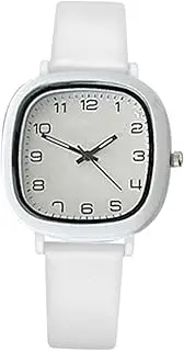 [Generic] Womens Watch - Ladies Watches for Women - Easy Read Jewelry Accessories with Second Hand Silicone Band Lady Wristwatch for Students & Kids