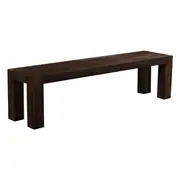 [James Lane] Merrit Umber Mango Wood Bench Seat