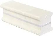 Embroidery Floss Bobbins-Paper Cross Stitch Embroidery Thread Organizer Cardboard -Floss Bobbins- DIY Crafts Floss Bobbins -200 Thread Bobbin Cards (White)