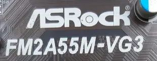 【冠丞3C】華擎 ASROCK FM2A55M-VG3+ FM2腳位 主機板 MB MB-F2015