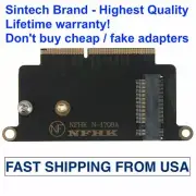 DIY SSD Upgrade A1708 Adapter NVMe M.2 NGFF 2016 2017 13" MacBook PRO SINTECH