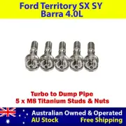 Titanium Turbo To Dump Pipe Stud Kit For Ford Territory SX SY Barra 4.0L