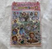 Sofia The First Hello Dear Wipe Off Chart And Stickers