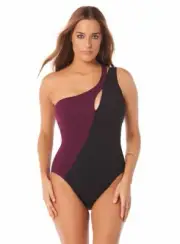 MIRACLESUIT ZIN AMORESSA PHANTOM LEROUX, SIZE 8