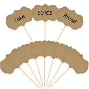 Cheese Markers Charcuterie Labels 50Pcs Chalkboard Cupcake Picks Charcuterie ...