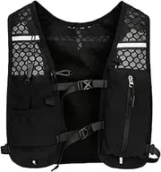 Hiking Water Backpack - 5L Lightweight Water Backpack for Running - Moisture Wicking Sports Gear with Reflective Strips for Athletes, Runners