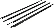 Car Door Window Glass Weatherstrips Decorate Sealing Strips Compatible for Toyota Land Cruiser/Prado 120 Series Compatible for Lexus GX470 2003-2009
