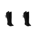 Women Flat-heeled Boots Warm Boots Women Winter Boots Over The Knee Boots