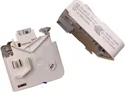 Compatible for Siemens Bosch Drum Washing Machine IQ500 IQ300 IQ700 Door Lock Switch Original Parts EMZ(White)