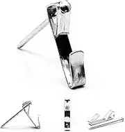 50 lb Picture Hanger Hooks with Nails - 1000 Pack - Heavy Picture Hangers 50 lbs - Bulk 1000 Pack