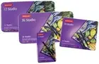 Derwent "Studio" Colour Pencil Set [12, 24, 36, 48 or 72 Pencils]