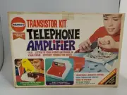 Vintage REMCO 1968 Telephone Amplifier Transistor Kit #5202 NEW OLD STOCK RARE