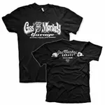 GAS MONKEY GARAGE BARE KNUCKLES 授權 FAST N LOUD GMG 純棉運動健身加大碼