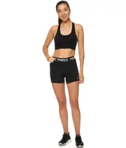 Nike Women's Pro 365 5" Shorts - Black/White