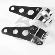 Fork Ear Headlight Mount Bracket Fit For Motorcycle Chopper Cafe Racer 28mm-34mm