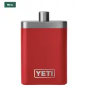 Yeti Flask Rescue Red 7 Oz With Funnel - Limited Edition( NEW IN BOX)