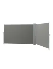[Instahut] Side Awning Sun Shade Outdoor Retractable Privacy Screen 1.8X6M in Grey