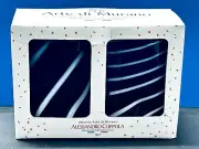 Arte di Murano Handmade Mouth Blown Alessandro Coppola 2 Tumblers Art Glasses