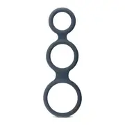 Boners Silicone Triple Cock Ring