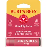 Burt's Bees Tinted Lip Balm Rose Scent each