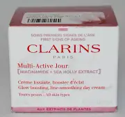 NIB Clarins Multi-Active Jour Day Cream Full Size 1.7 fl oz All Skin Types