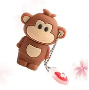 32Gb Flash Drive Zodiac Monkey Memory Stick U Disk Unique Monkey Shaped Design for Stylish Data Storage and Transfer