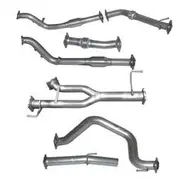 Hulk 4x4 Exhaust Kit Toy Land Cruiser 200 Ser 4.5L V8 Twin Turbo 1Vd-Ftv *No Muffler* - HU4943NM