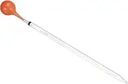 uxcell Graduated Dropper Pipettes Kit, 1 Set 50ml Borosilicate Glass Pipette with Rubber Squeeze Bulb for Transfer Liquid for Lab, Chemistry, Clear