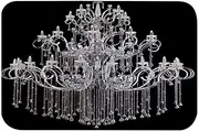 A.Monamour Baroque 3D Crystal Chandelier Pattern Black Background Print Soft Absorbent Flannel Microfiber Non-Slip Bath Rugs Bath Mat Floor Mat for Bathroom Bedroom Kitchen 40x120cm/15.7"x47.2"