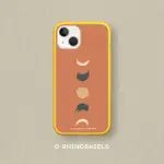 【RHINOSHIELD 犀牛盾】IPHONE 12 MINI/PRO/MAX MOD NX手機殼/I LOVE DOODLE-貓咪月象-橘(I LOVE DOODLE)