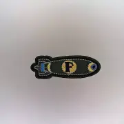 F Bomb Patch — Iron On Badge Embroidered Motif — Funny Cute Biker Rider