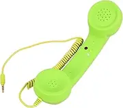 SOPOTUTU Vintage Handset Jack Compatible Landline Phone Receiver Comfortable Ergonomic Design and Practical for Smartphones for Conversations