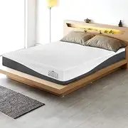 [Giselle Bedding] Double Mattress, Memory Foam Mattresses Floor Mat for Bedroom High Density Firm Feel Pressure Relief Cooling Technology, 21cm Thickness Cool Gel Non Spring Bed