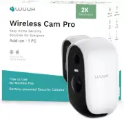 Add-On Outdoor Security Camera Wireless, Surveillance Cameras W/Home Security Ca
